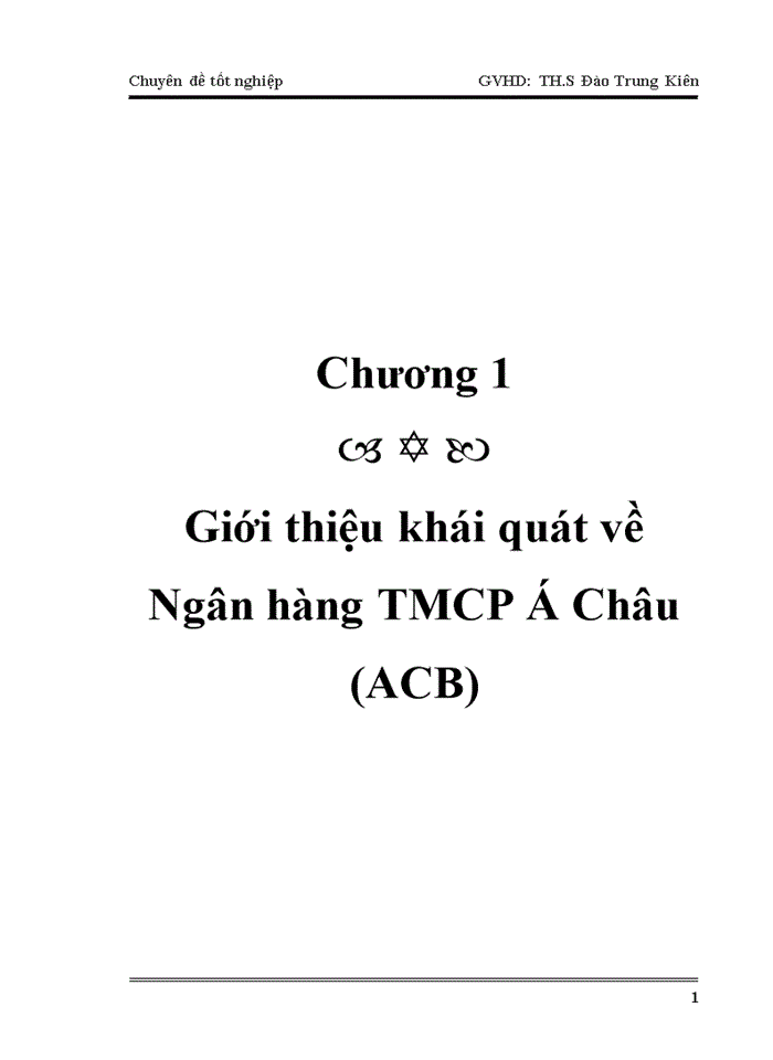 Giải pháp cải tiến qui trình tín dụng cá nhân tại Ngân hàng TMCP  Á Châu
