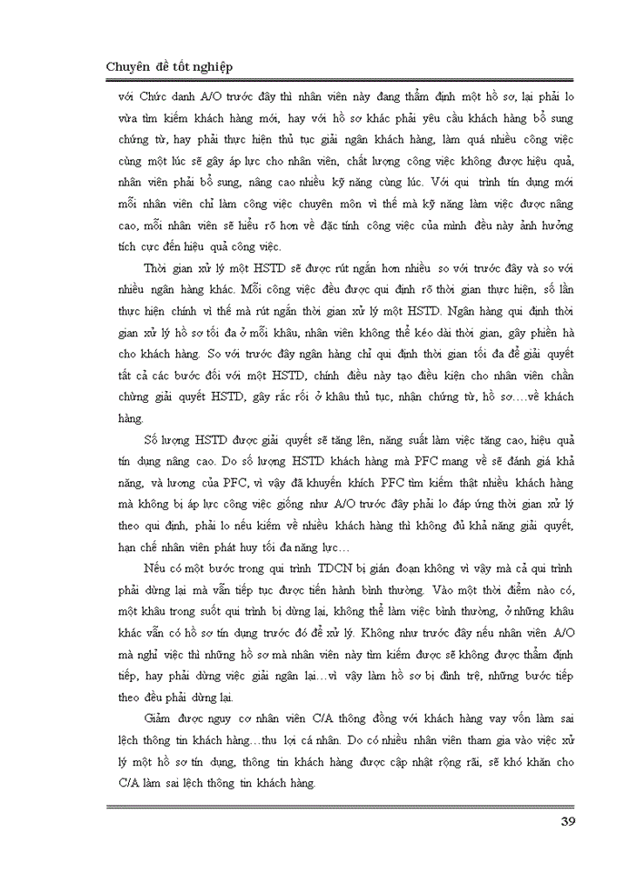 image for page Giải pháp cải tiến qui trình tín dụng cá nhân tại Ngân hàng TMCP  Á Châu