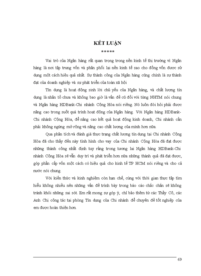 image for page Giải pháp nâng cao chất lượng tín dụng tại Ngân hàng TMCP Phát triển Nhà TP.HCM – Chi nhánh Cộng Hoà