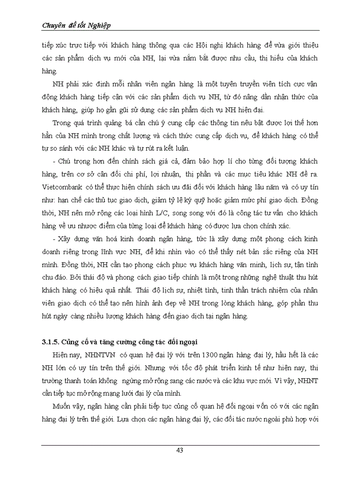 image for page Giải pháp nâng cao hiệu quả hoạt động thanh toán xuất nhập khẩu bằng phương thức tín dụng chứng từ tại ngân hàng tmcp ngoại thương việt nam