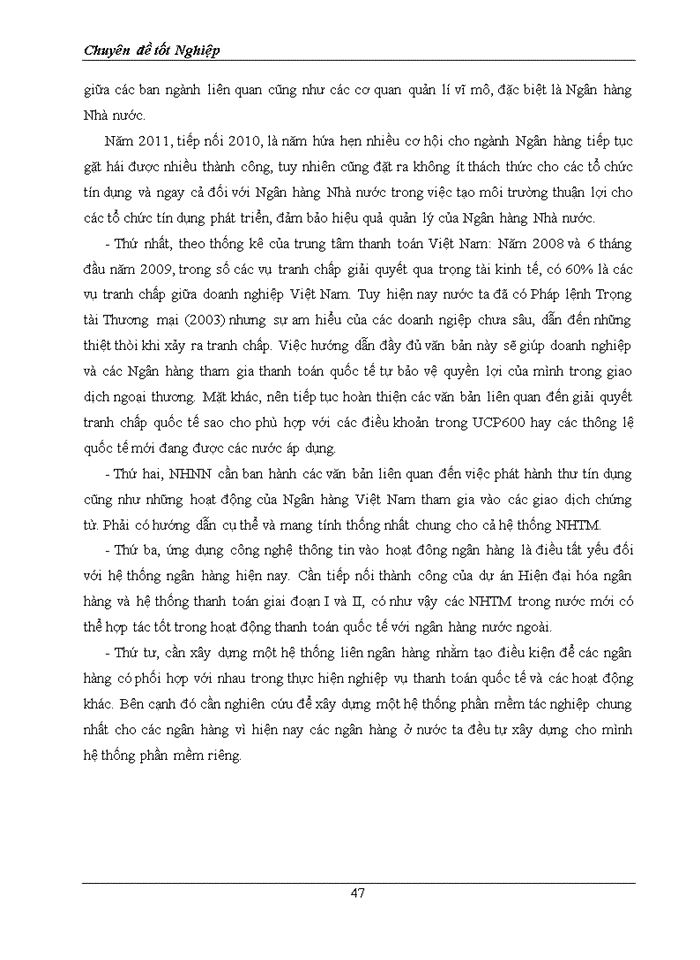 image for page Giải pháp nâng cao hiệu quả hoạt động thanh toán xuất nhập khẩu bằng phương thức tín dụng chứng từ tại ngân hàng tmcp ngoại thương việt nam