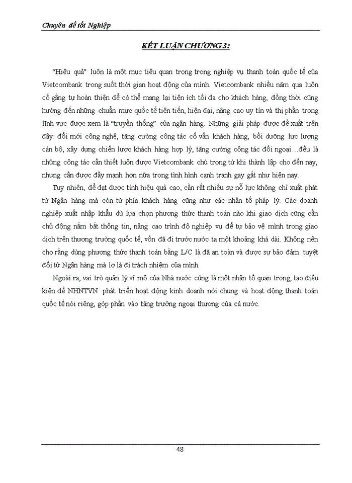image for page Giải pháp nâng cao hiệu quả hoạt động thanh toán xuất nhập khẩu bằng phương thức tín dụng chứng từ tại ngân hàng tmcp ngoại thương việt nam