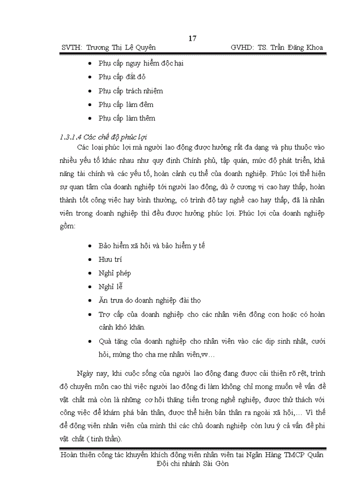 image for page Hoàn thiện công tác khuyến khích – động viên nhân viên tại Ngân hàng Thương mại Cổ phần Quân Đội