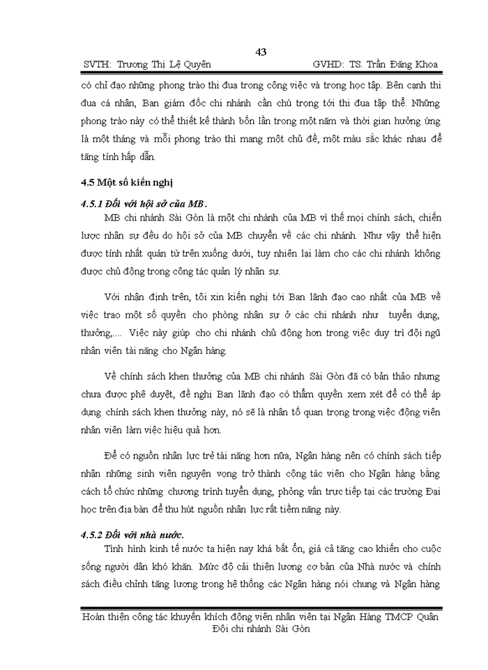 image for page Hoàn thiện công tác khuyến khích – động viên nhân viên tại Ngân hàng Thương mại Cổ phần Quân Đội