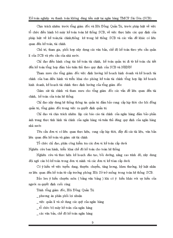 image for page Kế toán nghiệp vụ thanh toán khễng dùng tiền mặt tại ngân hàng tmcp sài gền (scb)