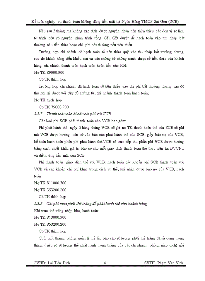 image for page Kế toán nghiệp vụ thanh toán khễng dùng tiền mặt tại ngân hàng tmcp sài gền (scb)