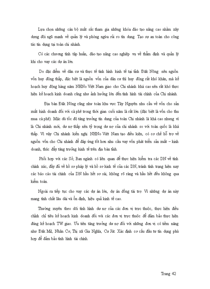 image for page Nâng cao hiệu quả cho vay đối với doanh nghiệp vừa và nhỏ tại ngân hàng nông nghiệp và phát triển nông thôn tỉnh đăk nông