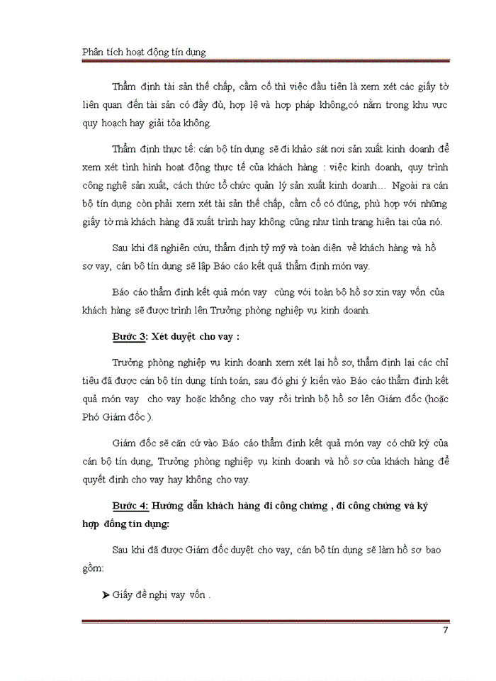 image for page Phân tích hoạt động tín dụng