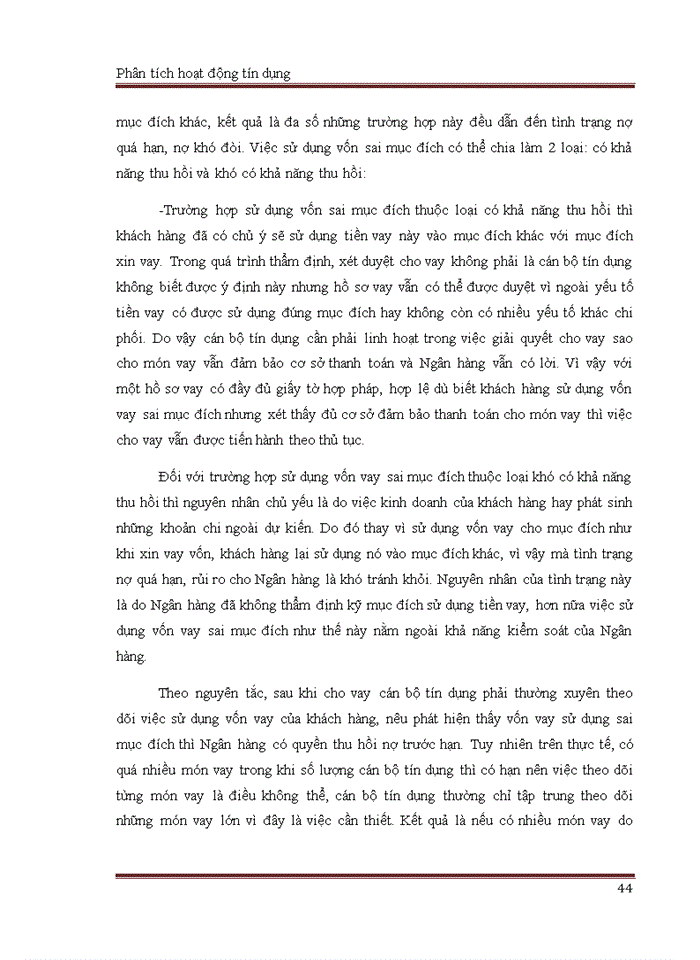 image for page Phân tích hoạt động tín dụng