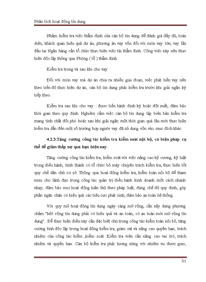 image for page Phân tích hoạt động tín dụng