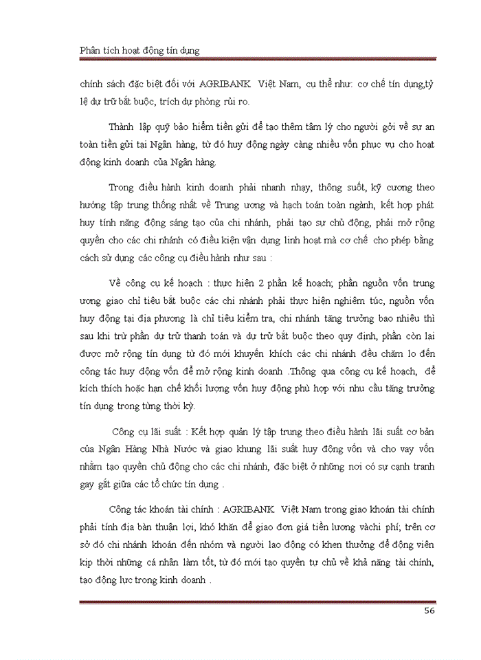 image for page Phân tích hoạt động tín dụng