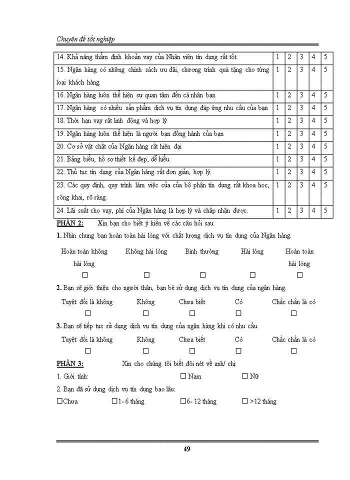 image for page Sự thỏa mãn của khách hàng  đối với dịch vụ tín dụng tại  ngân hàng tmcp sài gòn ( scb )