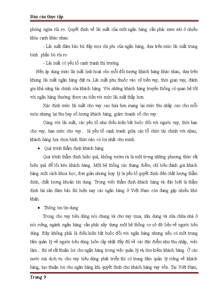 image for page Hoạt động cho vay của ngân hàng thương mại.