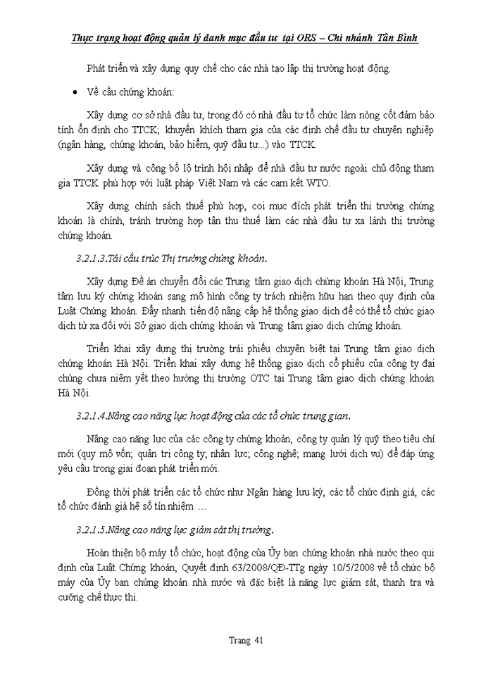 image for page Hoạt động quản lý danh mục đầu tư chứng khoán tại công ty cổ phần chứng khoán phương đông – chi nhánh tân bình  thực trạng và giải pháp