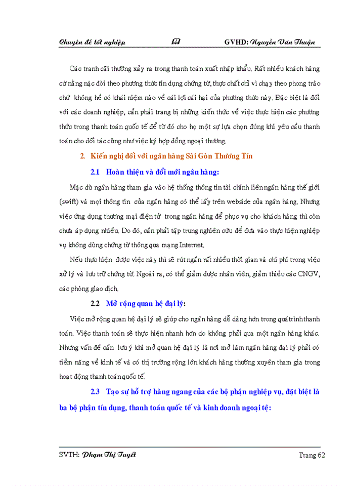 image for page Các phương thức thanh toán xuất nhập khẩu tại Ngân Hàng Sài Gòn Thương Tín_chi nhánh Gò Vấp