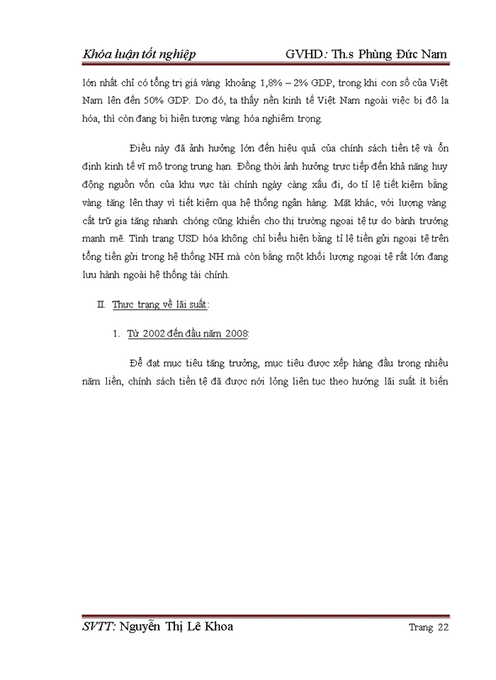 image for page Vấn đề lạm phát  Lãi suất  Tỷ giá hối đoái. Tác động của chúng đối với tình hình tài chính của các doanh nghiệp Việt Nam