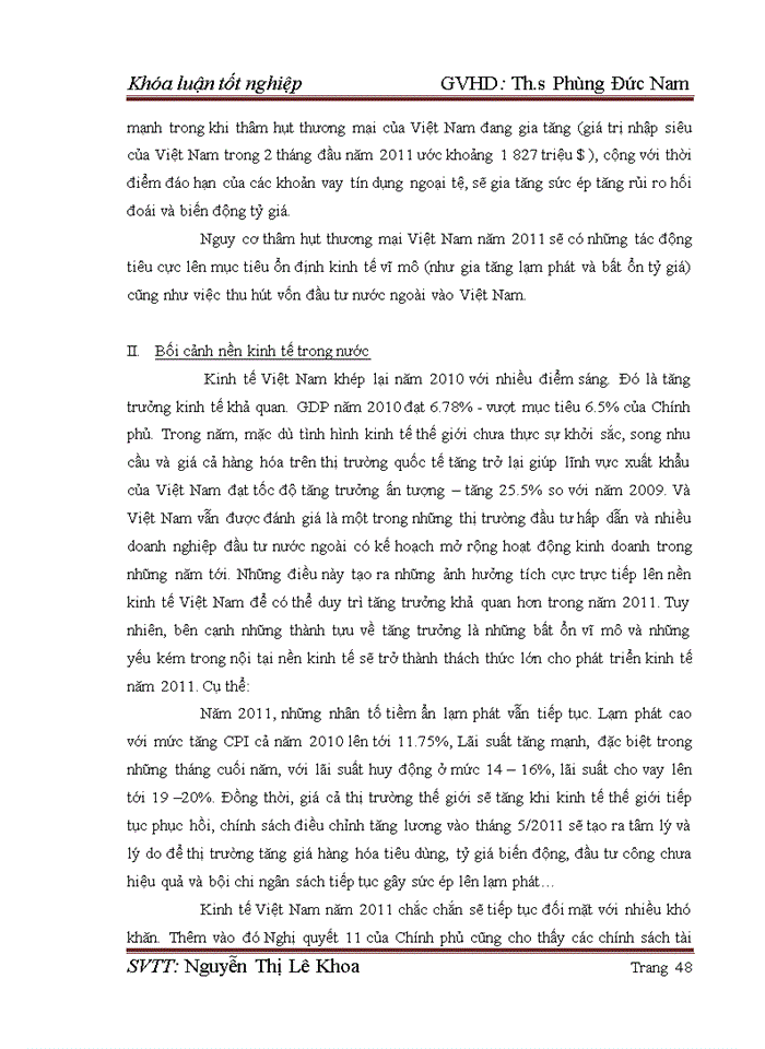 image for page Vấn đề lạm phát  Lãi suất  Tỷ giá hối đoái. Tác động của chúng đối với tình hình tài chính của các doanh nghiệp Việt Nam