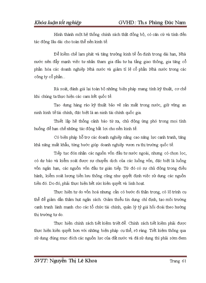 image for page Vấn đề lạm phát  Lãi suất  Tỷ giá hối đoái. Tác động của chúng đối với tình hình tài chính của các doanh nghiệp Việt Nam