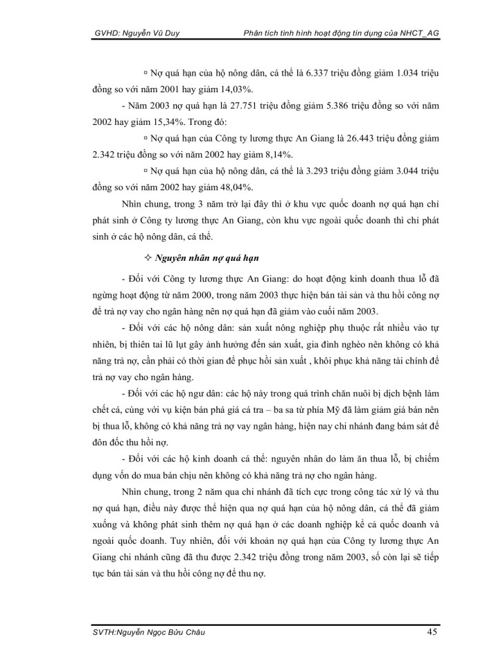 image for page Phân tích tình hình hoạt đồng tín dụng của NHCT AG