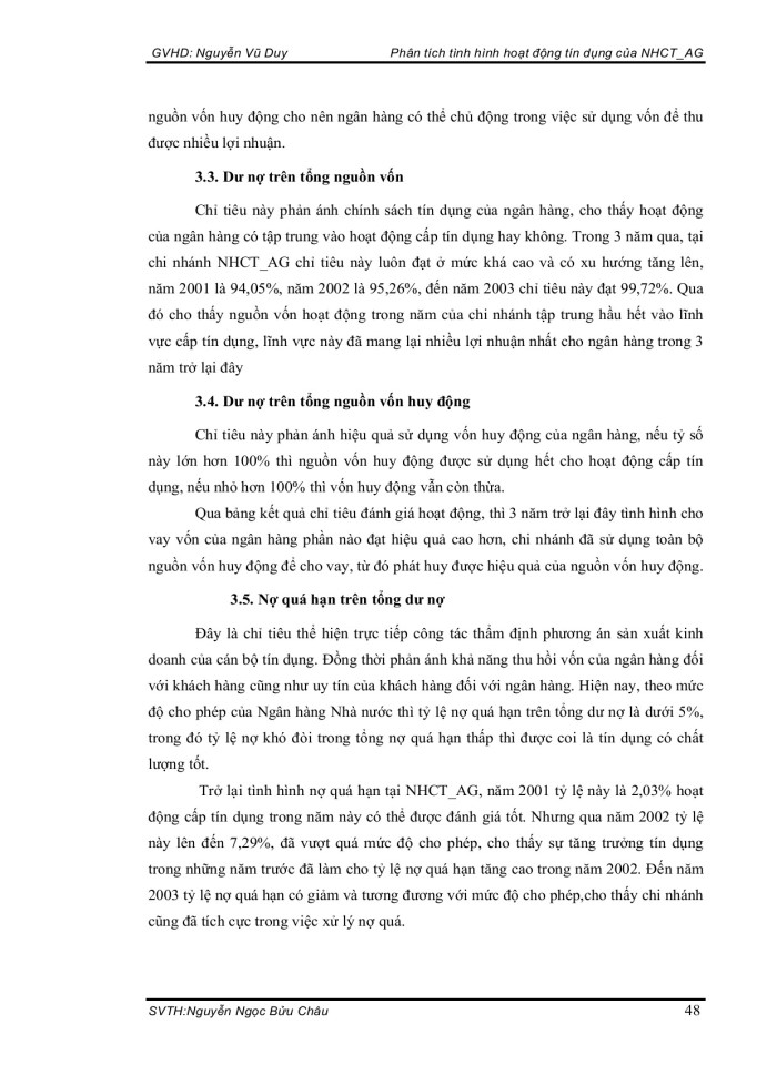 image for page Phân tích tình hình hoạt đồng tín dụng của NHCT AG