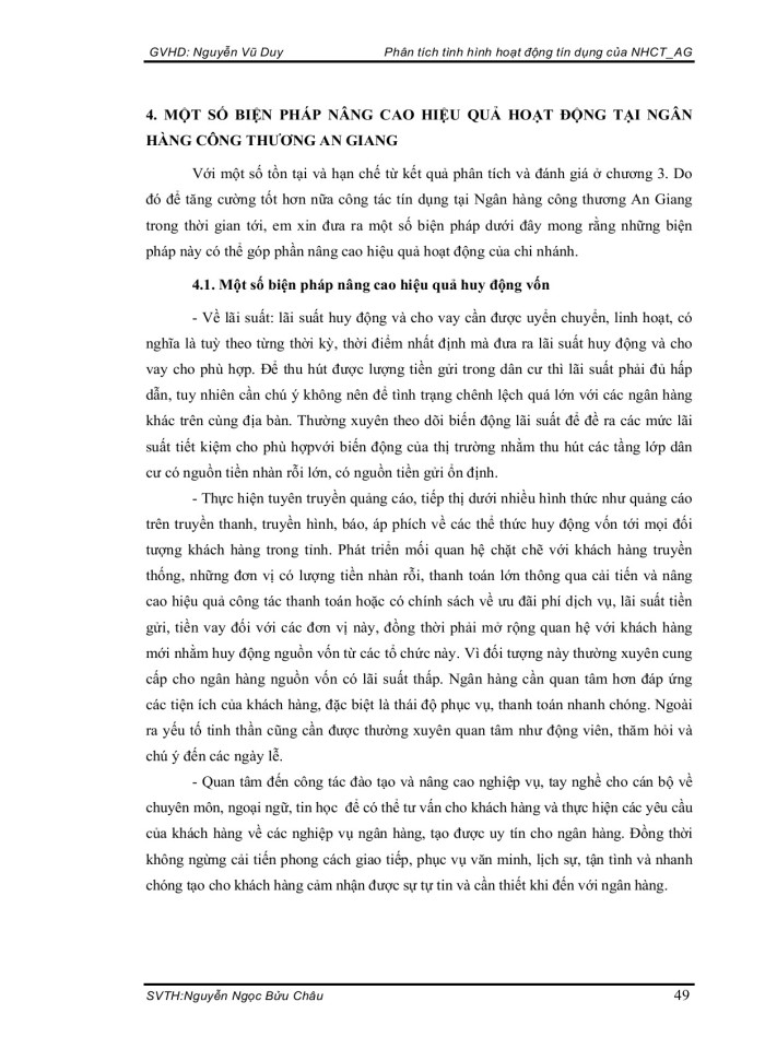 image for page Phân tích tình hình hoạt đồng tín dụng của NHCT AG