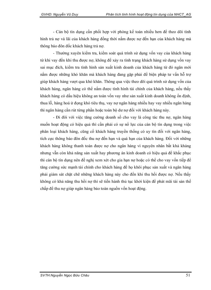image for page Phân tích tình hình hoạt đồng tín dụng của NHCT AG