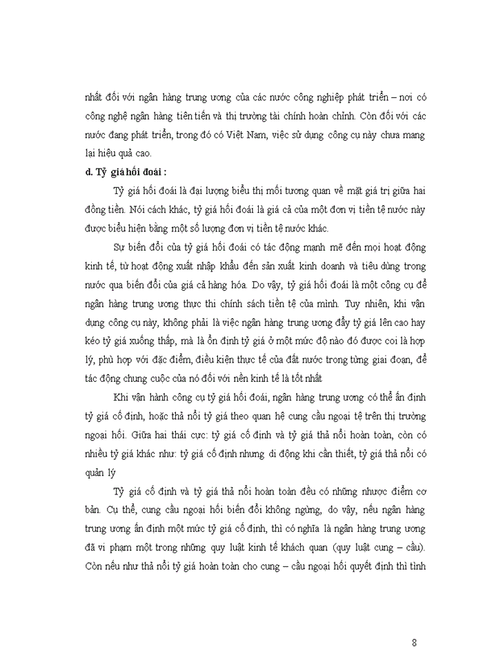 image for page Ảnh hưởng của các chính sách tiền tệ đến hoạt động tín dụng của các ngân hàng thương mại việt nam