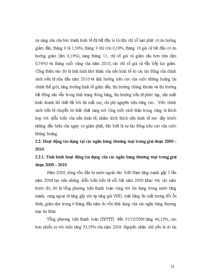 image for page Ảnh hưởng của các chính sách tiền tệ đến hoạt động tín dụng của các ngân hàng thương mại việt nam