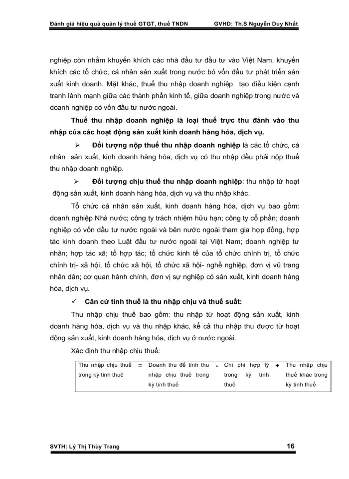 image for page Đánh giá hiệu quả quản lý thuế