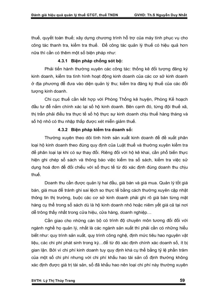 image for page Đánh giá hiệu quả quản lý thuế