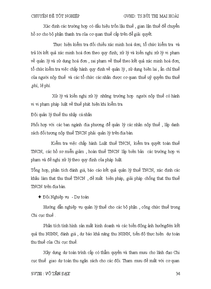 image for page Quản lý thu thuế và thuế gtgt