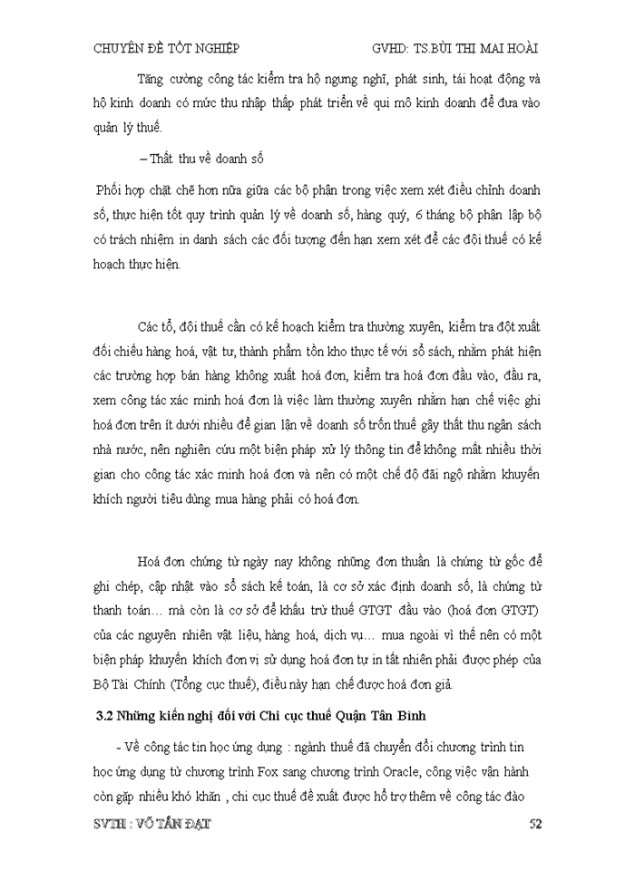 image for page Quản lý thu thuế và thuế gtgt