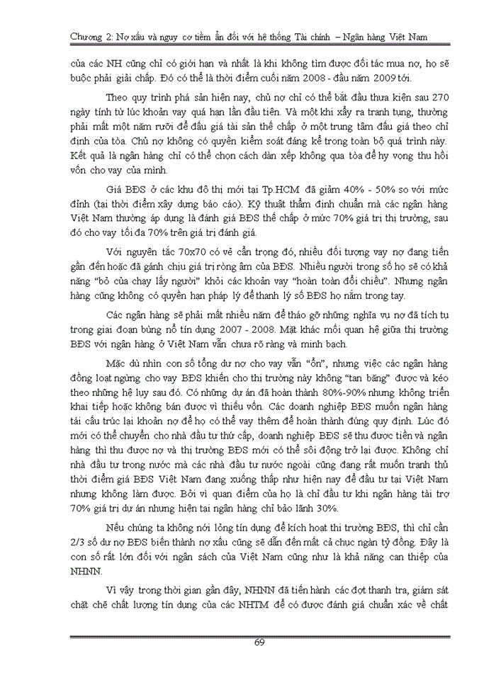 image for page Nguy cơ nợ xấu ở Việt Nam góc nhìn từ khủng hoảng Nhật và Mỹ