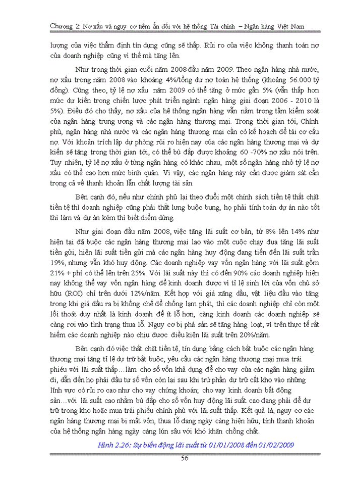 image for page Nợ xấu và nguy cơ tiềm ẩn đối với tài chính ngân hàng Việt Nam