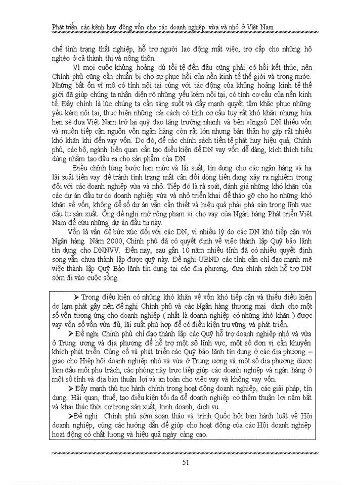 image for page Phát triển các kênh huy động vốn cho các doanh nghiệp vừa và nhỏ ở Việt Nam