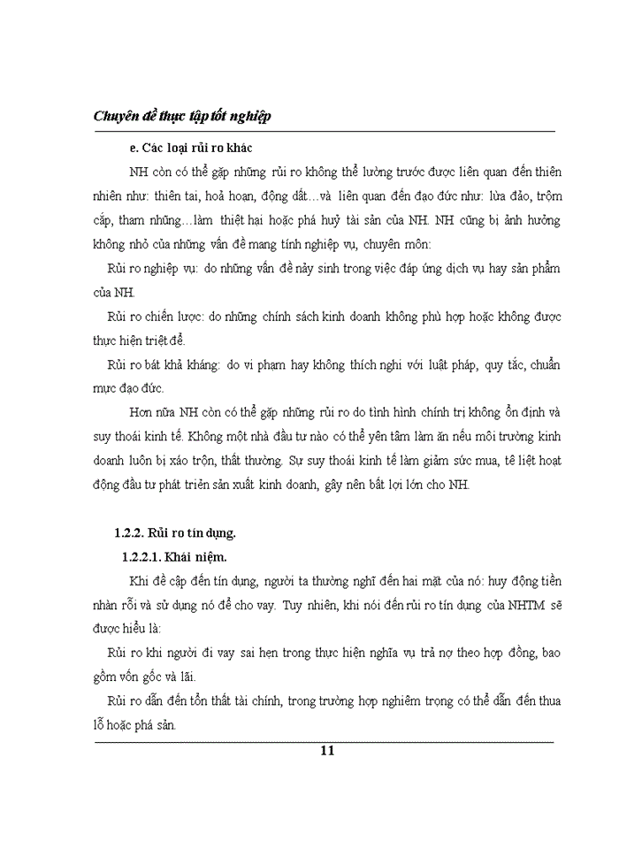 image for page Quản trị rủi ro tín dụng trong hoạt động kinh doanh của ngân hàng thương mại cổ phần ngoại thương việt nam