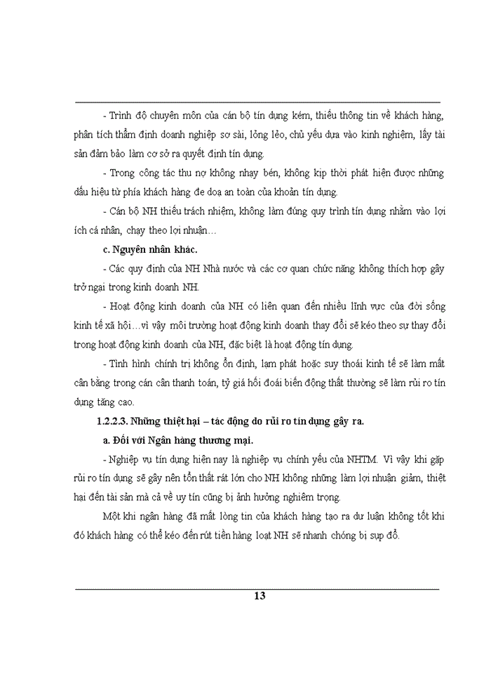 image for page Quản trị rủi ro tín dụng trong hoạt động kinh doanh của ngân hàng thương mại cổ phần ngoại thương việt nam