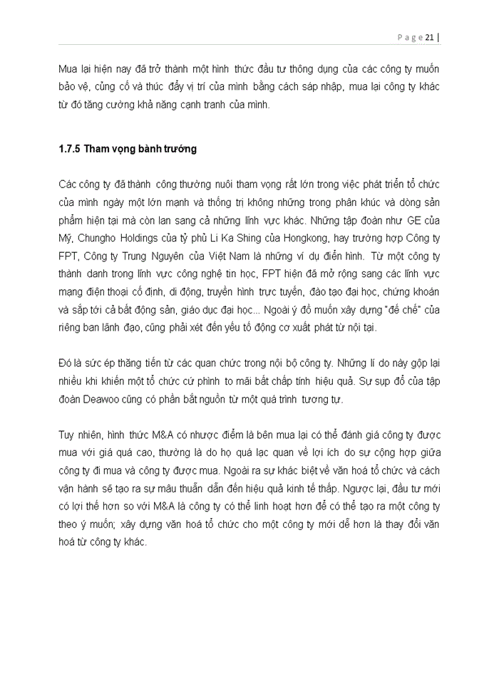 image for page Hoạt động mua lại và sáp nhập M&A