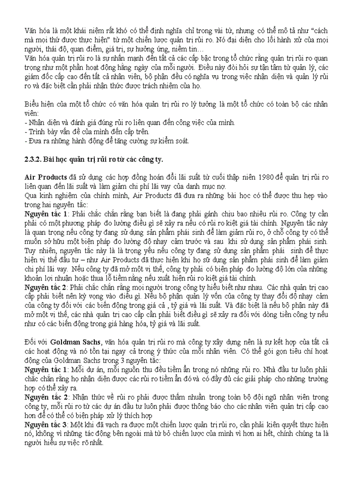 image for page Văn hóa quản trị rủi ro