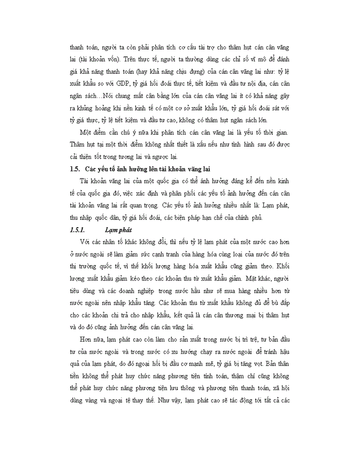 image for page Xu hướng cán cân vãng lai việt nam hậu khủng hoảng tài chính toàn cầu