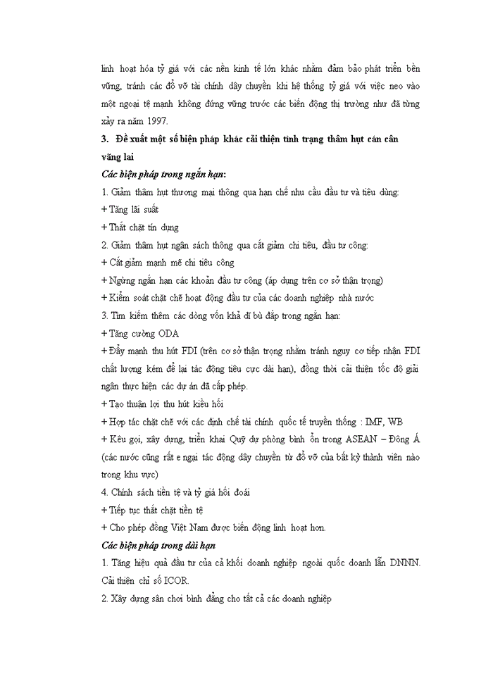 image for page Xu hướng cán cân vãng lai việt nam hậu khủng hoảng tài chính toàn cầu