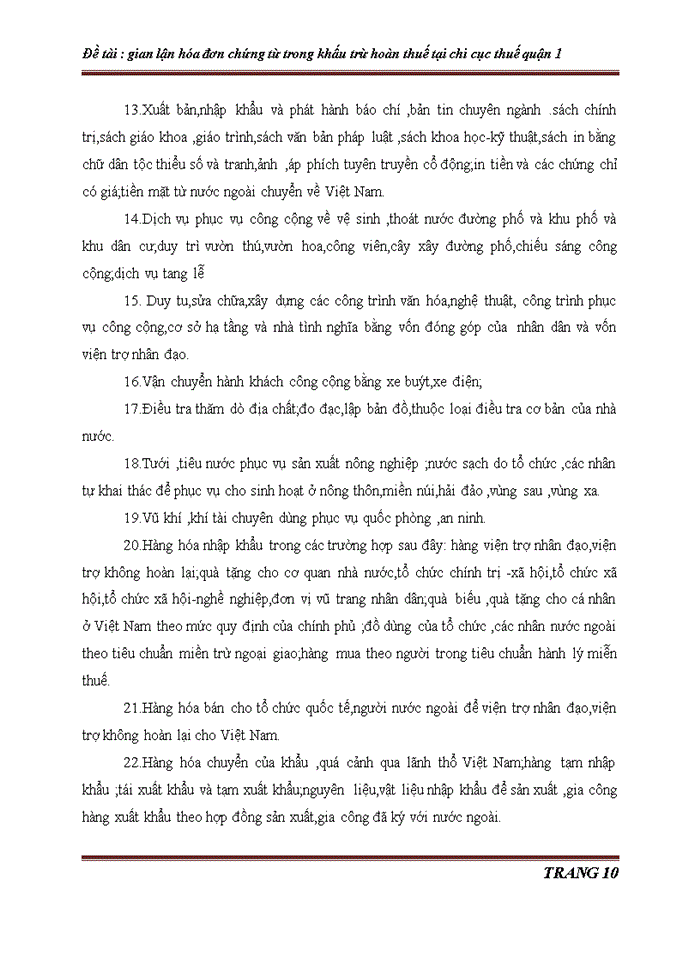 image for page Gian lận hóa đơn chứng từ trong khấu trừ hoàn thuế tại chi cục thuế quận 1