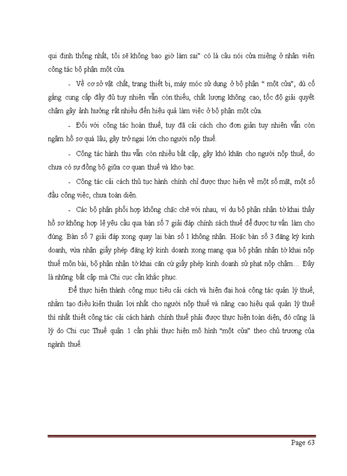 image for page Thủ tục hành chính thuế và đề án một cửa