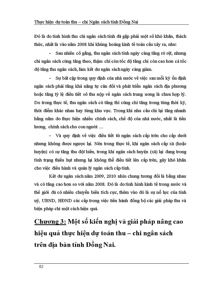 image for page Thực hiện dự toán thu – chi Ngân sách tỉnh Đồng Nai