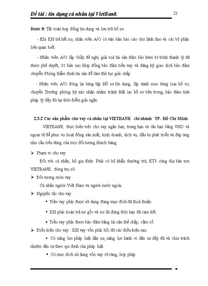 image for page Tín dụng cá nhân tại VietBank