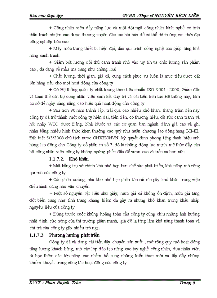 image for page Kế toán xác định kết quả kinh doanh tại  công ty cổ phần in số 7