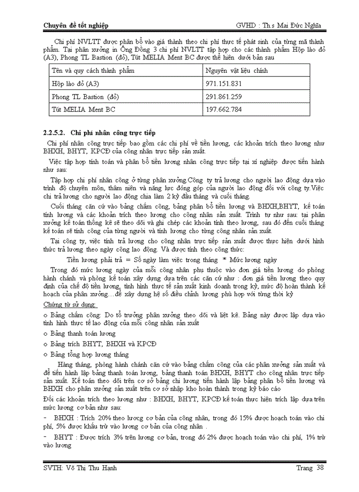 image for page Kế toán tập hợp chi phí sản xuất và tính giá thành 
sản phẩm tại công ty cổ phần giấy viễn đông