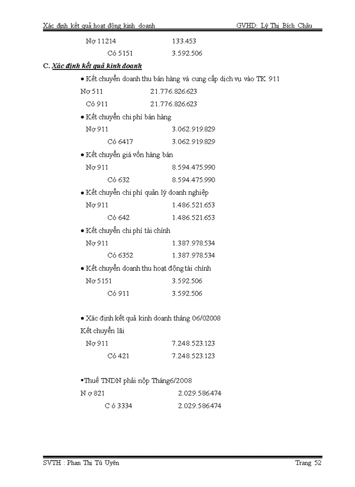 image for page Xác định kết quả hoạt động kinh doanh