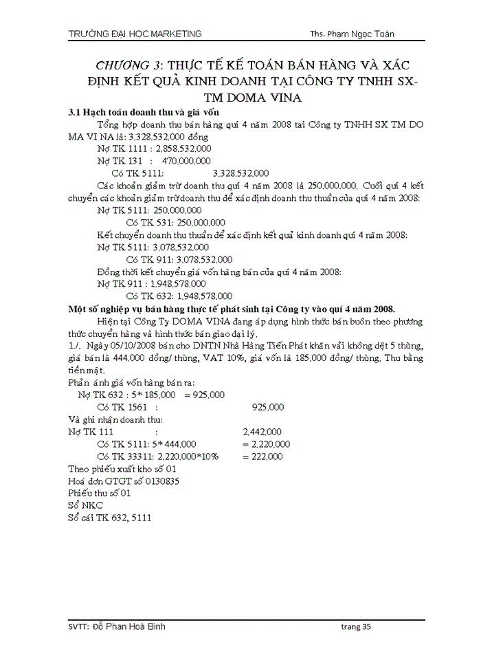 image for page Kế toán tiêu thụ và xác định kết quả kinh doanh