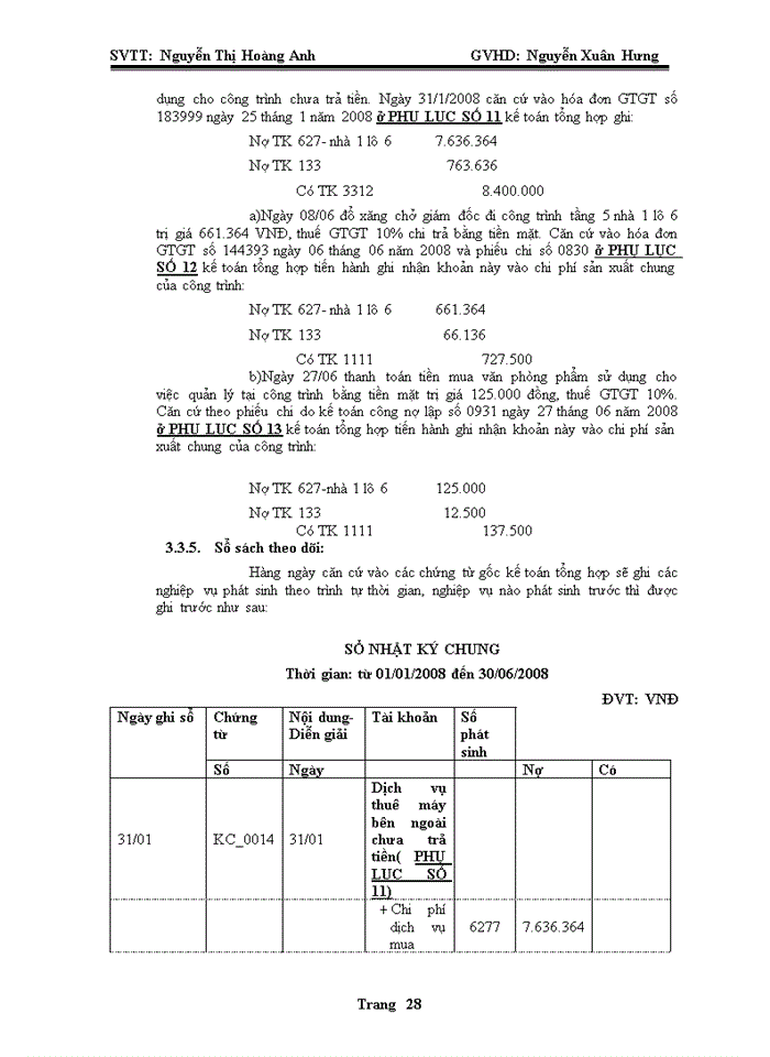 image for page Kế toán tập hợp chi phí sản xuất và tính giá thành thực tế  sản phẩm